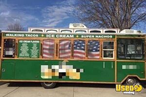 1986 Trolley Ice Cream Truck South Dakota Gas Engine for Sale