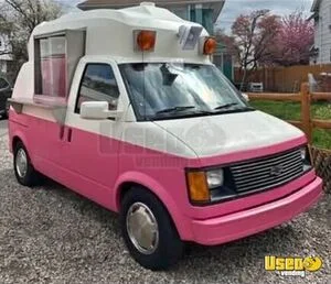 1987 Astro Van Ice Cream Truck Exterior Customer Counter Connecticut for Sale
