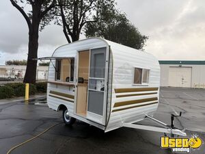 1987 Canper Concession Trailer Stainless Steel Wall Covers California for Sale