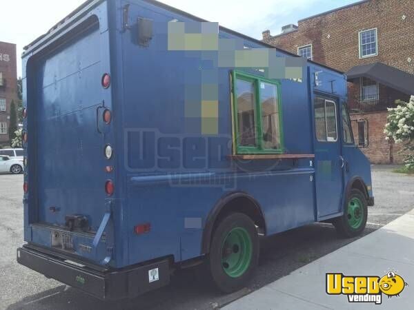 1987 Chevy P30 Lunch Serving Food Truck Air Conditioning Virginia Diesel Engine for Sale
