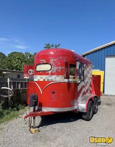 1987 Concession Trailer Concession Trailer Diamond Plated Aluminum Flooring Florida for Sale