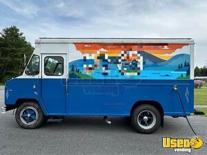 1987 Food Truck Coffee & Beverage Truck Concession Window Maine Diesel Engine for Sale