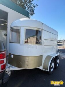 1987 Horse Trailer Beverage - Coffee Trailer Cabinets California for Sale
