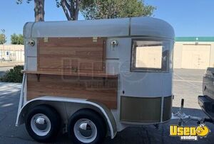 1987 Horse Trailer Beverage - Coffee Trailer Concession Window California for Sale