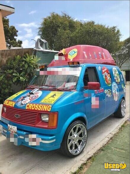 1987 Ice Cream Truck Ice Cream Truck California Gas Engine for Sale