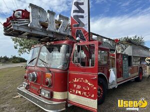 1987 Ladder Truck Pizza Food Truck Florida Diesel Engine for Sale