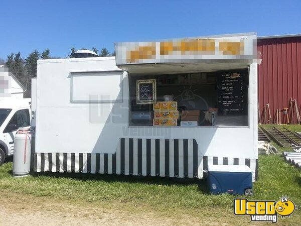 1987 Lil Cat Kitchen Food Trailer Air Conditioning Ohio for Sale