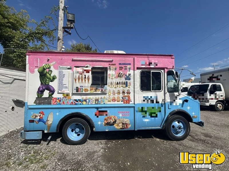 1987 P30 Ice Cream Truck Illinois Diesel Engine for Sale