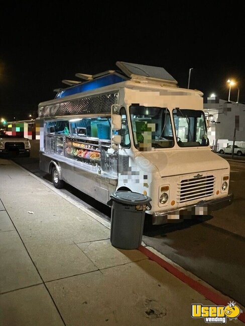 1987 P30 Step Van Food Truck All-purpose Food Truck California Gas Engine for Sale