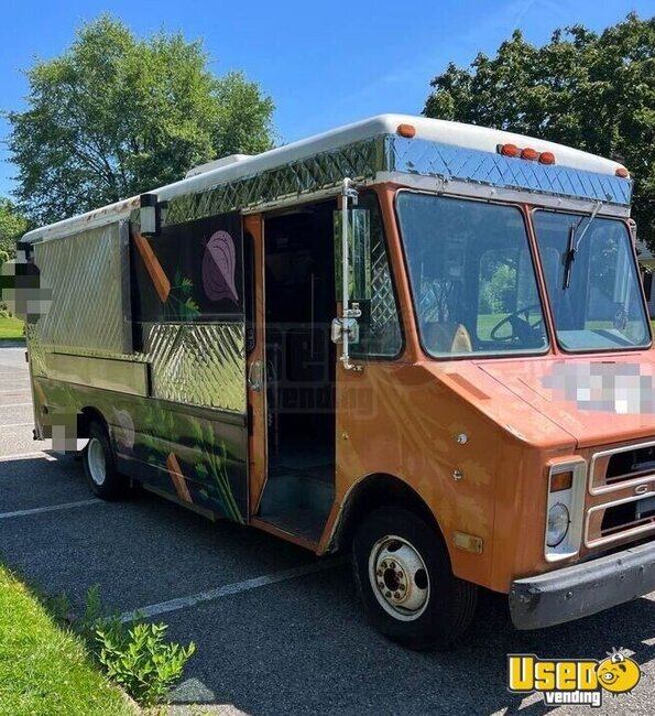 1987 P30 Step Van Kitchen Food Truck All-purpose Food Truck New Jersey Diesel Engine for Sale