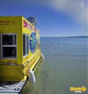 1987 Pontoon Kitchen Food Trailer Generator Utah Gas Engine for Sale