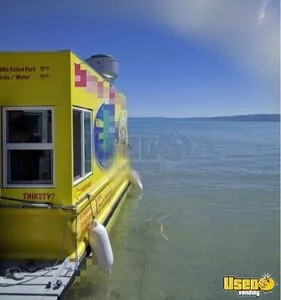 1987 Pontoon Kitchen Food Trailer Generator Utah Gas Engine for Sale