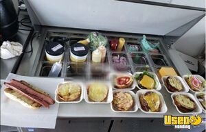 1987 Pontoon Kitchen Food Trailer Prep Station Cooler Utah Gas Engine for Sale