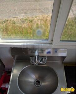 1987 Pontoon Kitchen Food Trailer Pro Fire Suppression System Utah Gas Engine for Sale