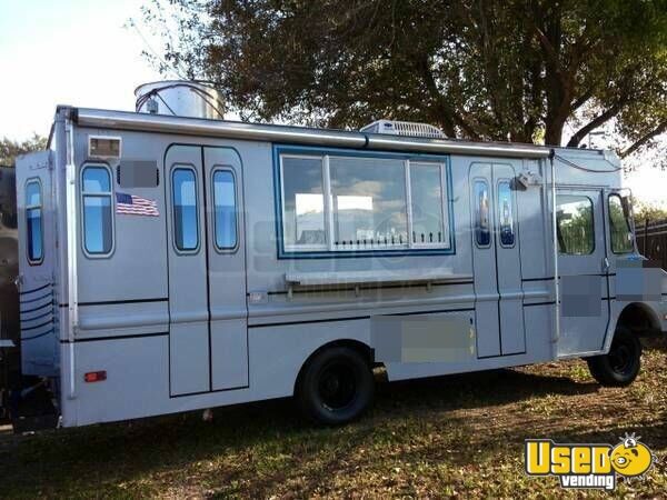 1987 Step Van Food Truck / Mobile Kitchen Florida Gas Engine for Sale