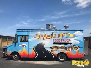 1987 Step Van Kitchen Food Truck All-purpose Food Truck Florida Gas Engine for Sale