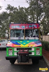 1987 Step Van Kitchen Food Truck All-purpose Food Truck Stainless Steel Wall Covers Florida for Sale