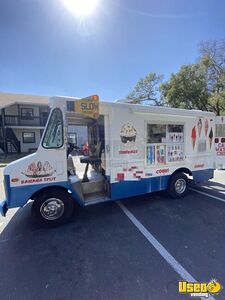 1987 Step Van Soft Serve Ice Cream Truck Ice Cream Truck Cabinets Florida for Sale