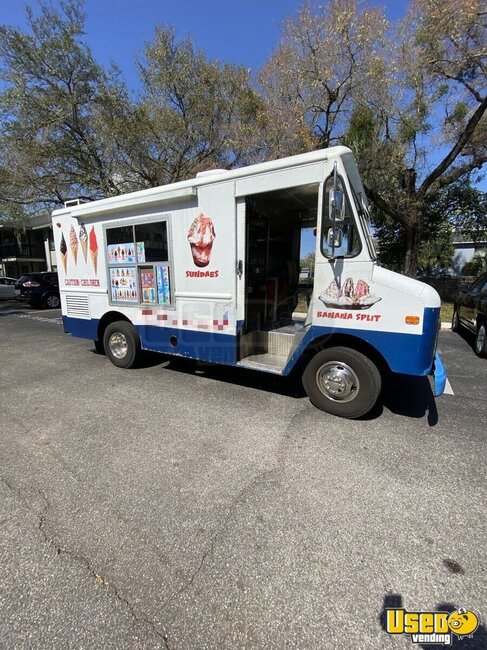 1987 Step Van Soft Serve Ice Cream Truck Ice Cream Truck Florida for Sale