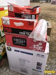1988 4whl Concession Trailer Triple Sink Oklahoma for Sale