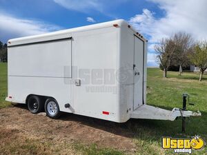 1988 6×14 Concession Trailer Exterior Customer Counter South Dakota for Sale
