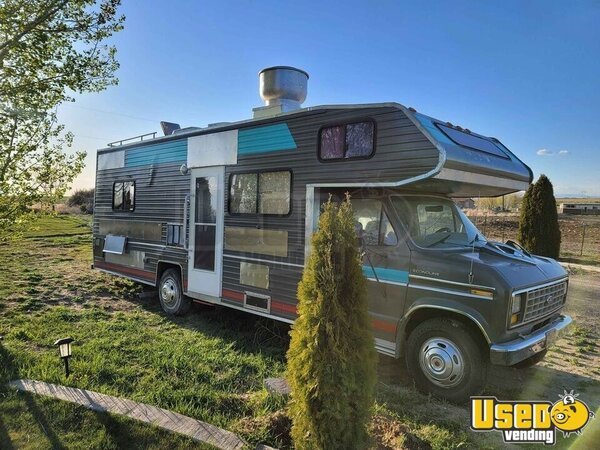 1988 Econoline Kitchen Food Truck All-purpose Food Truck Idaho Gas Engine for Sale
