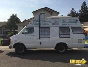 1988 Food Truck All-purpose Food Truck Air Conditioning California Gas Engine for Sale