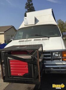 1988 Food Truck All-purpose Food Truck Diamond Plated Aluminum Flooring California Gas Engine for Sale