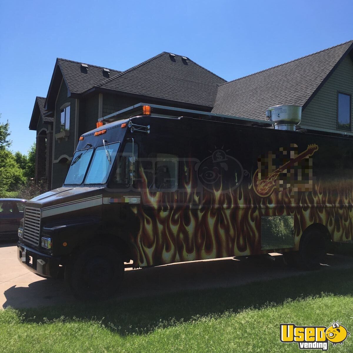 Solar Powered Fully Self Contained Gmc Food Truck Used Kitchen