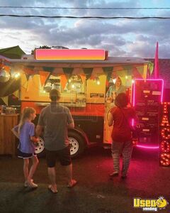 1988 Livest Food Concession Trailer Kitchen Food Trailer Refrigerator Massachusetts for Sale