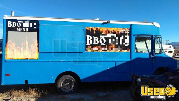 1988 P30 Barbecue Food Truck Barbecue Food Truck Wyoming Gas Engine for Sale