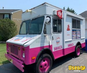 1988 P30 Ice Cream Truck New Jersey Diesel Engine for Sale
