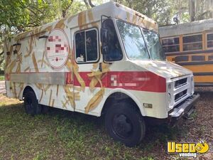 1988 P30 Step Van Kitchen Food Truck All-purpose Food Truck Diamond Plated Aluminum Flooring Florida Gas Engine for Sale