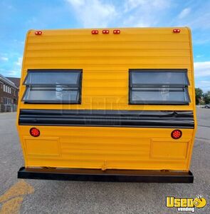 1988 Skamper Concession Trailer Stainless Steel Wall Covers North Dakota for Sale