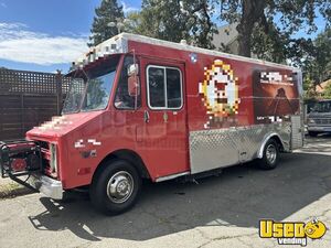 1988 Value Van 35 All-purpose Food Truck Stainless Steel Wall Covers California Gas Engine for Sale