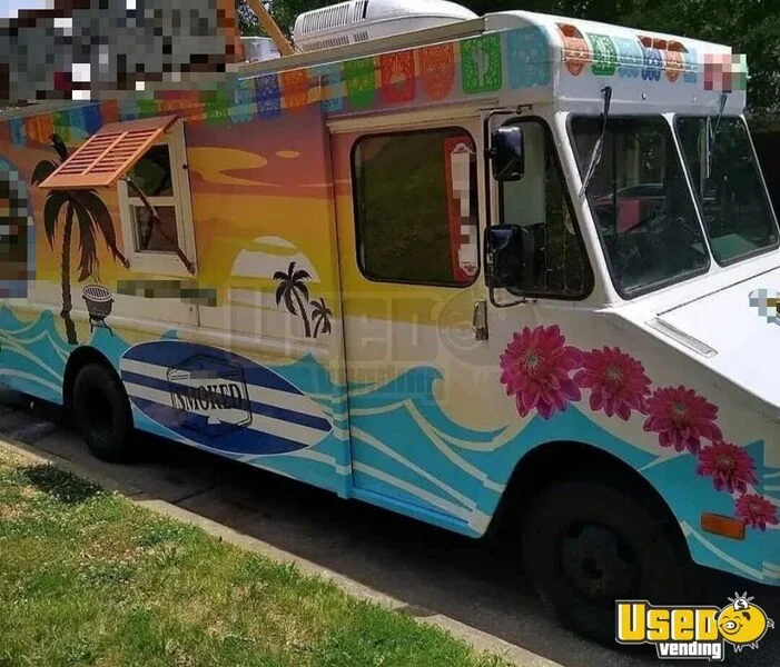 1988 Value Van P3900 Barbecue Food Truck Tennessee Gas Engine for Sale