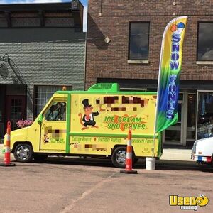 1989 Aeromate Utilimaster Ice Cream Truck Air Conditioning South Dakota Gas Engine for Sale