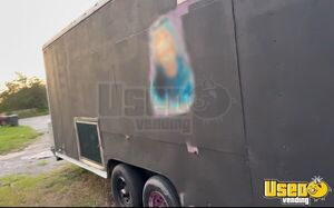 1989 Box Trailer Kitchen Food Trailer Concession Window Florida for Sale