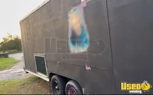1989 Box Trailer Kitchen Food Trailer Concession Window Florida for Sale