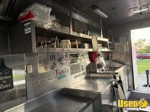 1989 Box Trailer Kitchen Food Trailer Insulated Walls Florida for Sale