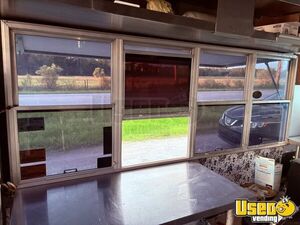 1989 Box Trailer Kitchen Food Trailer Upright Freezer Florida for Sale