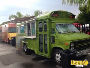 1989 Chevy G30 School Bus All-purpose Food Truck Florida Gas Engine for Sale
