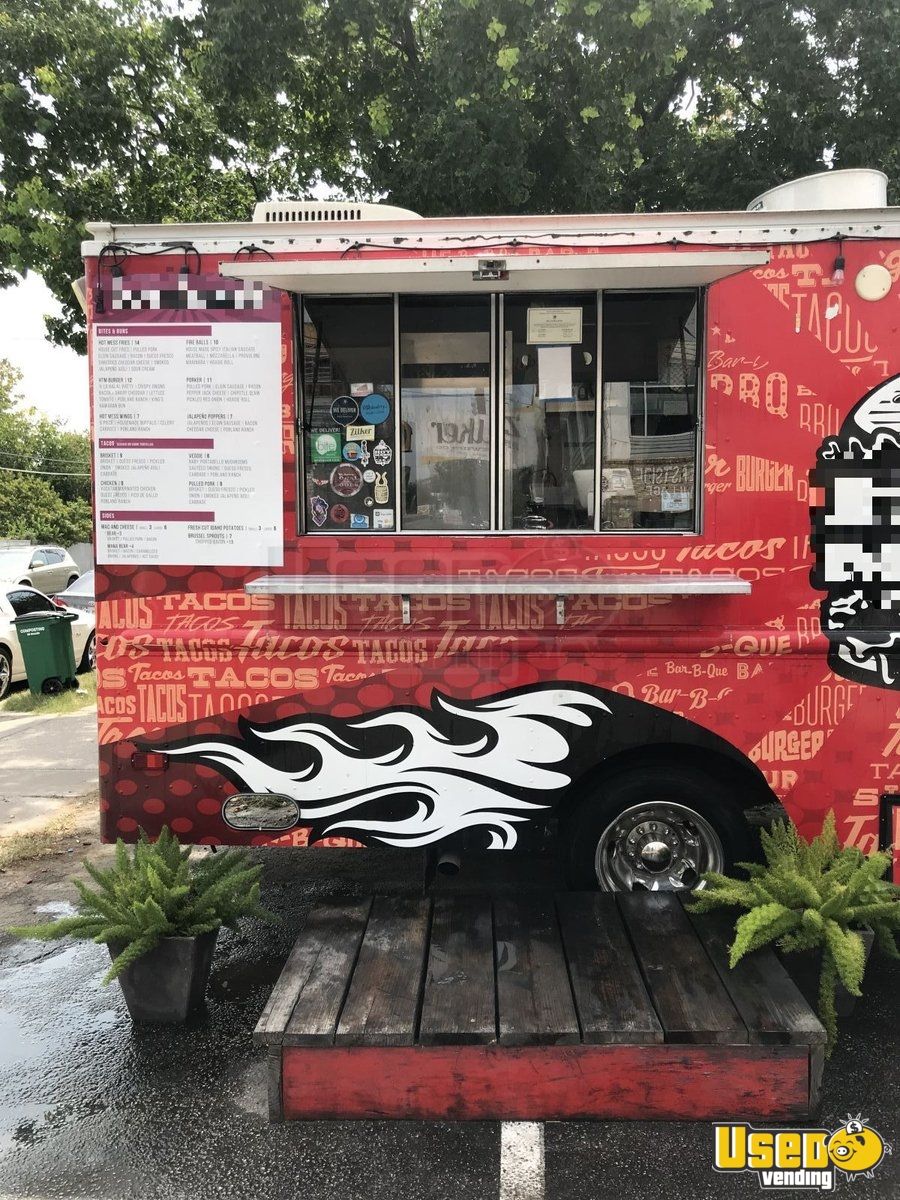 Chevy P30 Bbq Truck Used Mobile Kitchen For Sale In Texas