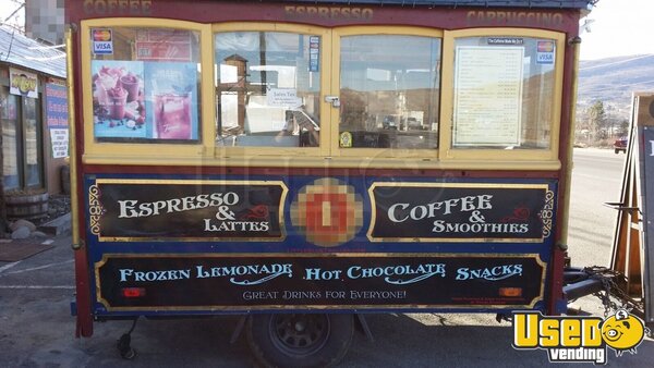 1989 Classic Trolley Beverage - Coffee Trailer Nevada for Sale
