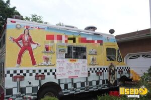 1989 E350 Ice Cream Truck Ice Cream Truck Stainless Steel Wall Covers New Jersey Gas Engine for Sale