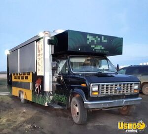 1989 F-350 Econoline Kitchen Food Truck All-purpose Food Truck Air Conditioning Alberta Gas Engine for Sale