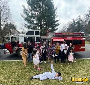 1989 Fire Engine Party / Gaming Truck Party / Gaming Trailer Air Conditioning New Jersey Diesel Engine for Sale