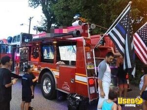 1989 Fire Engine Party / Gaming Truck Party / Gaming Trailer Exterior Lighting New Jersey Diesel Engine for Sale