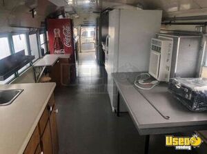 1989 Food Bus Truck All-purpose Food Truck Awning Manitoba Gas Engine for Sale
