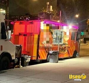 1989 Food Truck All-purpose Food Truck Surveillance Cameras New York Diesel Engine for Sale